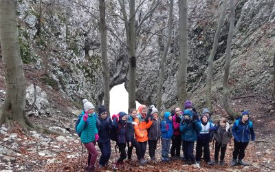 Izlet na Otliško okno – sobota, 30. 11. 2019 (planinski krožek)